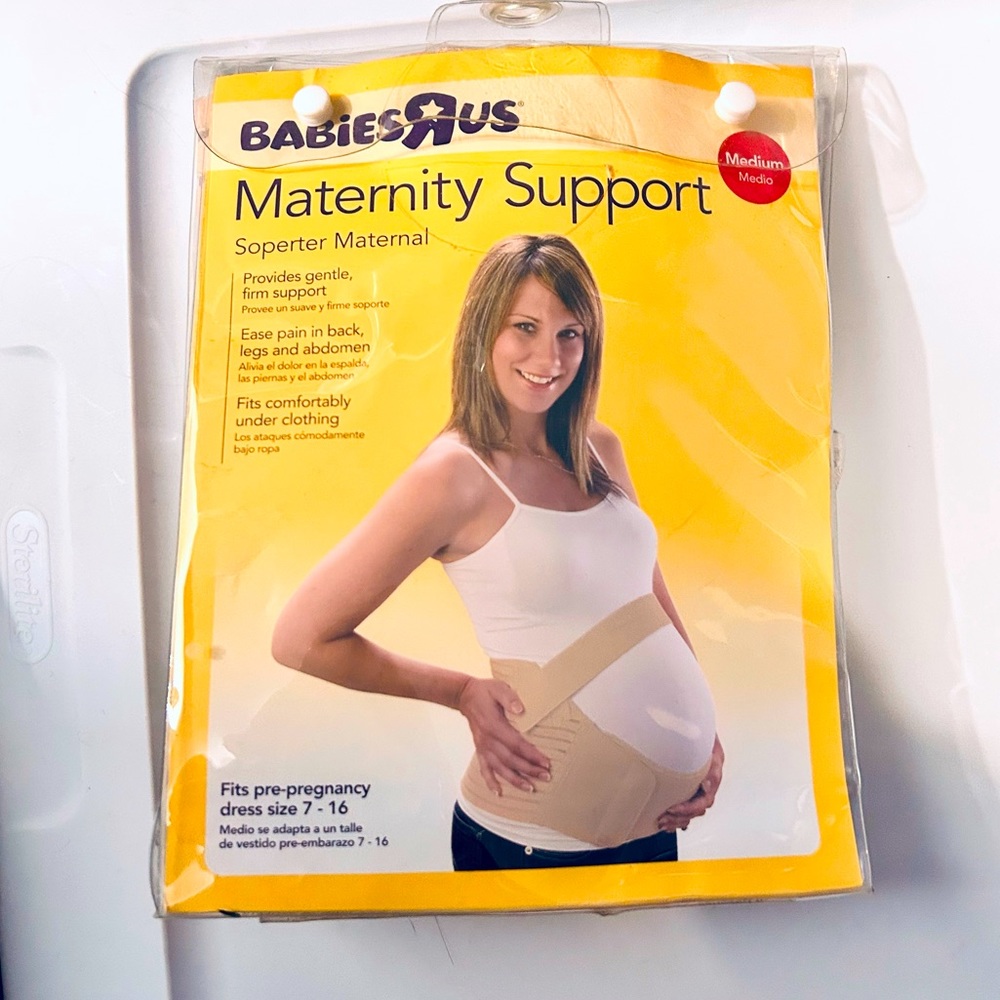 BabiesRUs Maternity Support Wrap Sz. M Fits pre-pregnancy dress size 7-16